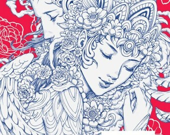 Colouring poster | Etsy Colouring poster | Etsy