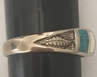 Vintage Silver Tone Ring, Boho Style Ring, Men's Ring, Silver, multiple sizes