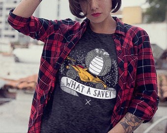 What A Save! by Ronan Lynam / Rocket League Shirt / Rocket League T Shirt / Rocket League TShirt / PC Gaming Shirt / Video Game Shirt