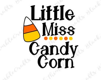 Little Miss Candy Corn svg, toddler svg, halloween svg, trick or treat svg, october svg, fall svg, spooky SVG vector file, candy corn cutie