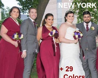 Plus Size Dress, Plus Size infinity Dress , Plus Size beach dress, Plus Size Convertible dress, plus size Bridesmaid Dress, plus size prom