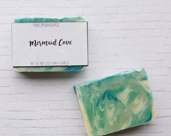 Cedarwood Rosemary Soap: Bar Soap, Handmade Soap, Cold Process Soap, Vegan Soap, All Natural Soap, Palm Free Soap