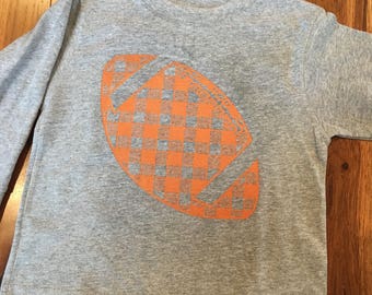 Boys Football tshirt, toddler football shirt, tennessee shirt, boys custom football shirt, personalized fooball shirt, florida gators shirt