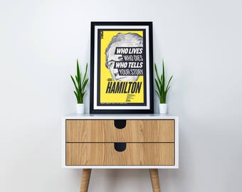 Hamilton Musical Poster - Public Theater - 11x17