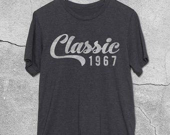 Classic 1967 Shirt - 50th Birthday Gift ideas for Women & Men - 50th Birthday Shirts - T-Shirt - 50th Birthday gifts for him / her