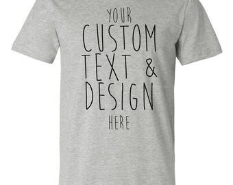 Custom T-shirt - Bella & Canvas- Available in UNISEX, WOMEN, and YOUTH sizes.