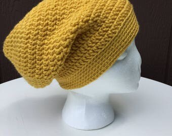 Crochet Slouchy Hat, Crochet Slouch Beanie, Slouchy Beanie Hat, Womens Slouchy Beanie, Slouchy Winter Hat, Oversized Hat, Womens Trendy Hats