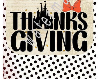 Download Disney thanksgiving | Etsy