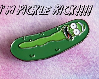 Pickle Rick Enamel Pin PREORDER