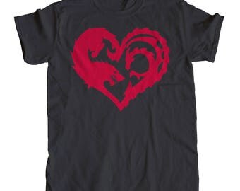 Stark Targaryen Love Jon Snow Daenerys Targaryen Game of Thrones Men's T-Shirt