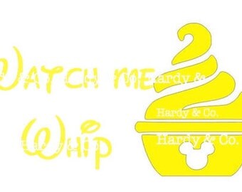 Download Disney SVG Watch Me Whip svg Dole Whip svg Pineapple svg Ice