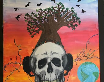 Wall Art - Earths Music