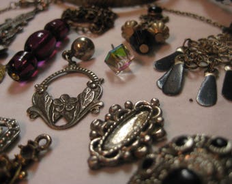 Metal Jewellery Bits & Bites Lot