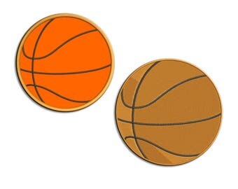 Basketball Embroidery design Applique - Machine embroidery design