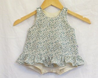 robulette 6 month cotton flower print