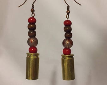 Post Apocalyptic Bullet Earrings