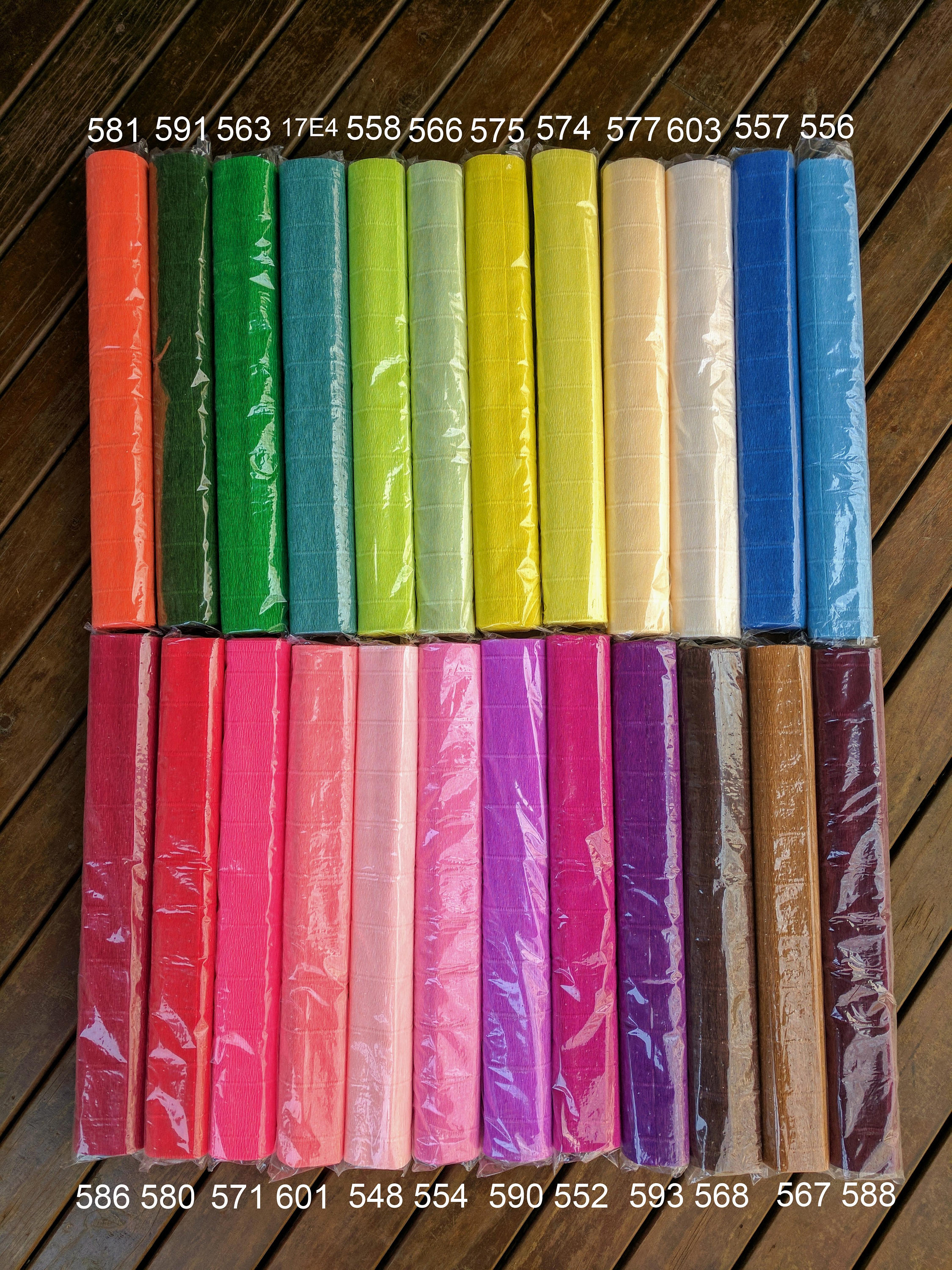 Italian Crepe Paper 180gms FULL ROLL