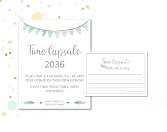Baby time capsule | Etsy