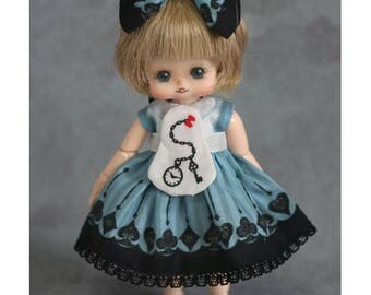 Tiny BJD -Puki Puki, Lati White, Obitsu11 - Card Suit