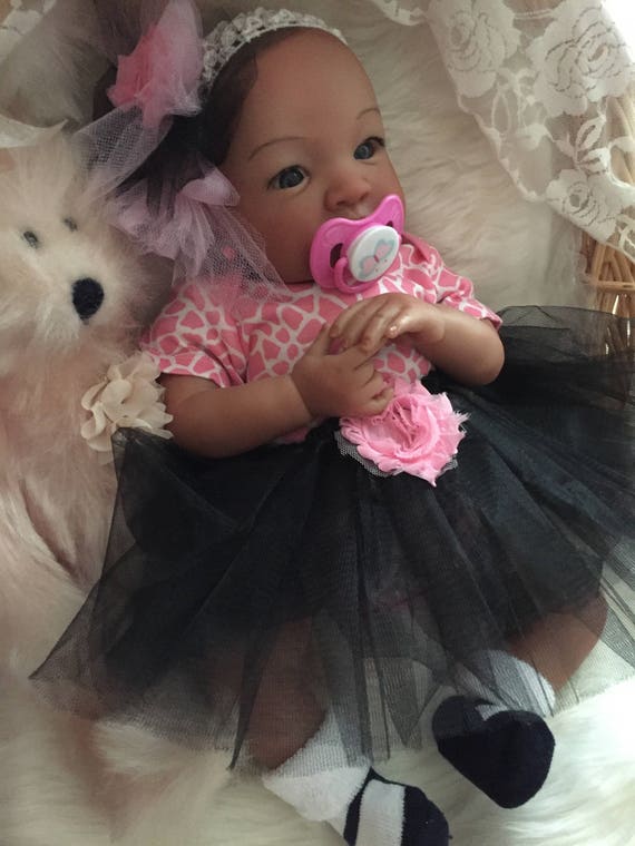 From the Biracial Shyann Kit Reborn Baby Doll 19 inch Baby