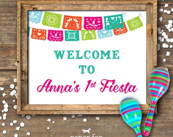 Fiesta welcome sign | Etsy