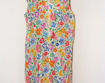 Vintage 1970s Floral Print Nightgown by Say-Lu in size Large