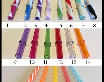 Choose 2- Acrylic Straws, Mason Jar Straws, Party Straws, Tumbler Straws, Striped Straws, Plastic Straws, Hard Plastic Straws, Swirly Straws