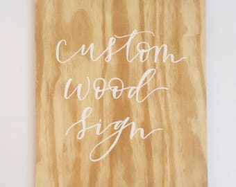 Bible Verse Wood Sign Painting Wall Hanging Scripture Wedding