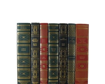 International Collector's Library, Decorative Books, Old Books, Vintage Books for Interior Design and Home Decor,