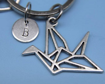 Origami crane ring | Etsy