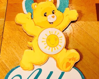 Funshine Bear Personalized Cake Topper