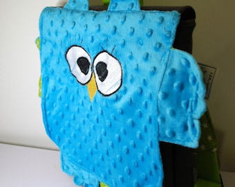 Cartable chouette/hibou entièrement personnalisable