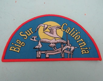 Vintage Big Sur California Patch Free Shipping