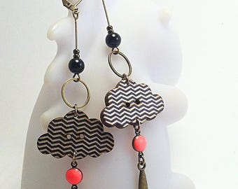 Cloud earrings