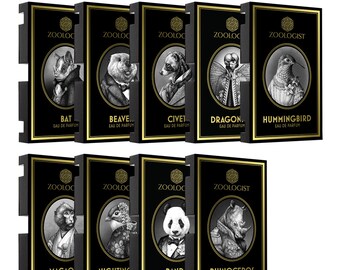Zoologist Perfumes Complete Sample Set