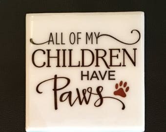 4x4 Ceramic Tile Coaster
