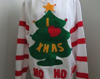 Ugly Christmas Sweater Size Xlarge Grinch Christmas Sweater Lights up as seen in the movie The Grinch 50 % OFF Christmas in July Sale