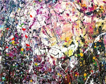 Hedgerow - Large painting