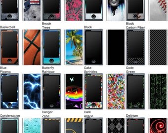 Choose Any 1 Vinyl Decal/Sticker/Skin Design for the Apple iPod Nano 7th Generation - iOS Tablet