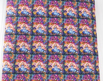 Tissu Coton imprimé thème "Alice 2 "