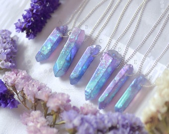 Enchanted Resin Crystals necklaces | Glow in the dark fantasy jewelry