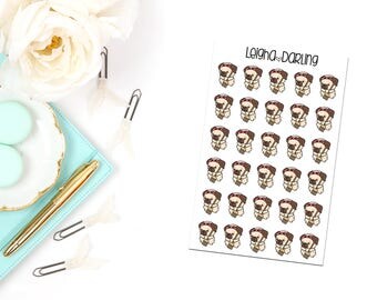 Chore Pug Planner Stickers