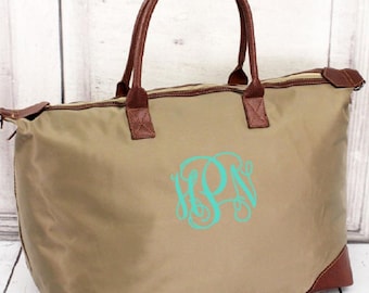 Weekender Bag, Monogram Bag, Monogram Luggage, Personalized Bag, Travel Bag, Overnight Bag, Monogram Bag