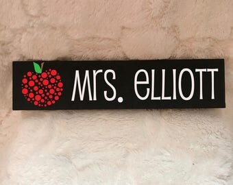Teacher Gift/ Name plate