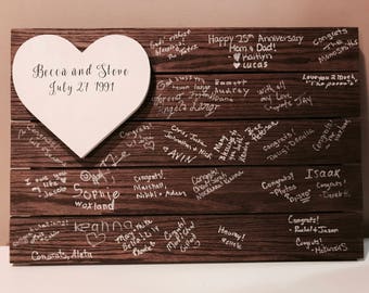 Wedding Guest Book Alternative