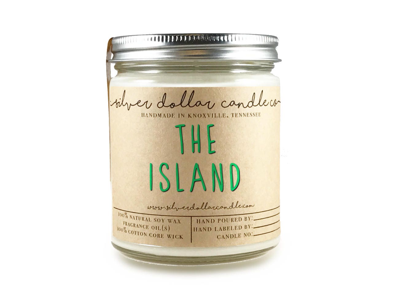 The Island 8oz Scented Candle Volcano Candle Scented