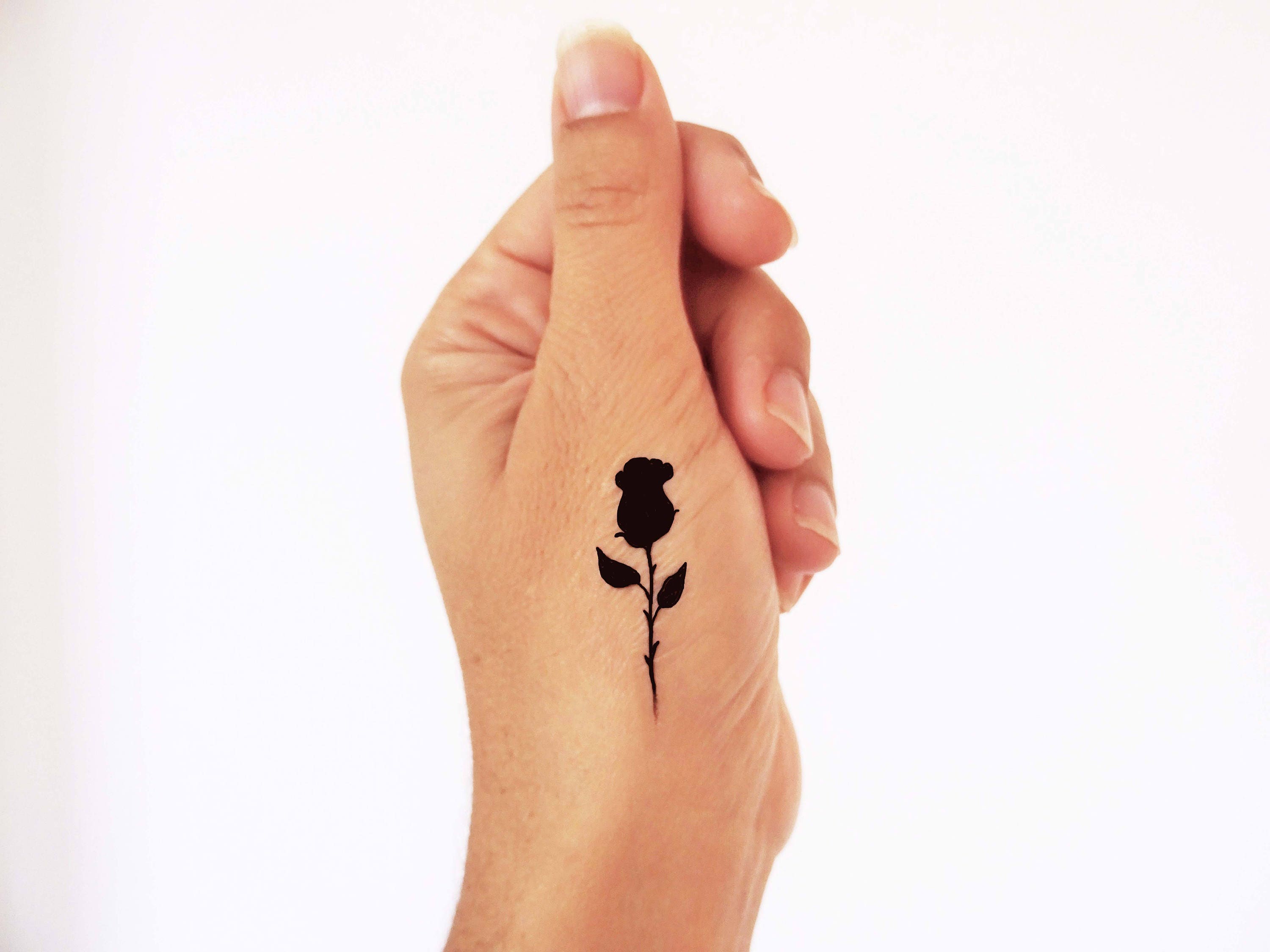 tijdelijke tatouage mini roze set van 4 rose tattoo mini tijdelijke tatouage mini roze set van 4 rose tattoo mini