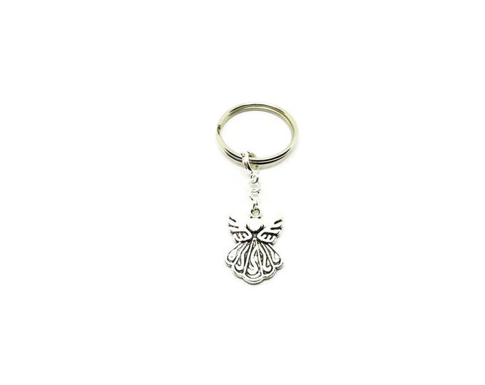 Angel Keychain, Angel Charm Key Chain, Angel Gifts, Unique Birthday Gift, Stocking Stuffer, Gifts Under 5, Gift for Her, One of a Kind