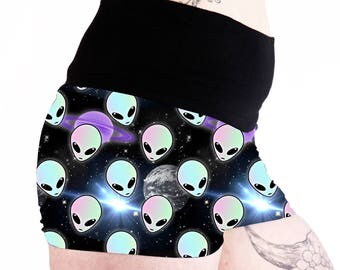 alien booty shorts