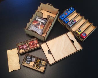 Deck and Dice Organizer for Star Wars Destiny dice game